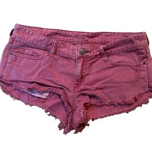 Urban Outfitters BDG maroon shorts